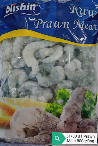 Nishin Raw Van Prawn Meat 51/60 800g